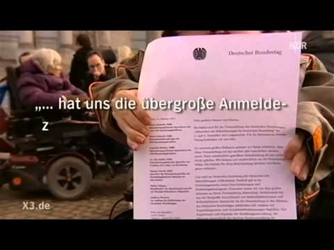 Behinderte im Bundestag - NDR - Extra 3 vom 26. Oktober 2011