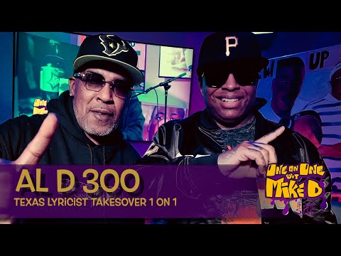 AL D 300 sits down with Mike D and gets his flowers and does a TAKEOVER on the interveiew