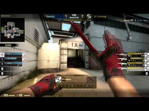 CS:GO POV Demo SK coldzera (31/6) vs Gambit (de_cache)