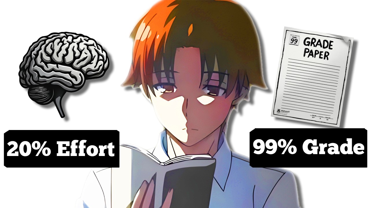 How to Study like Kiyotaka Ayanokoji