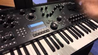 Video thumbnail for NAMM 2016: Modal Electronics 008 Demo by matrixsynth