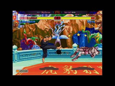 Mythree [Dhalsim] vs. ko-rai [Chun/O.Ryu] FT3 - SSF2T: New Legacy v0.5