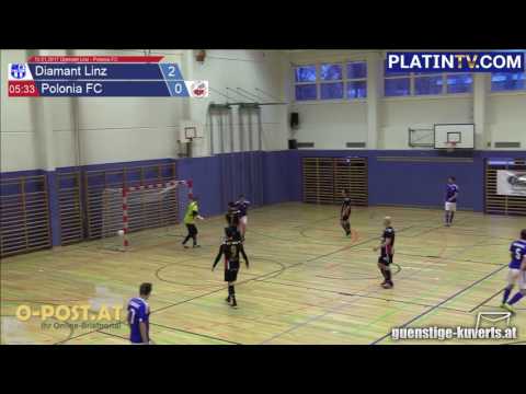 15.01.2017 Diamant Linz - Polonia FC - 3:0  (1. Halbzeit / 05:36) am 15.01.2017 16:42