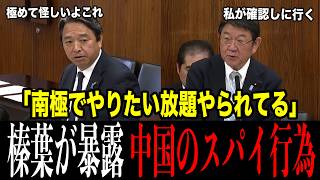 【マジでやばい】榛葉賀津也、中国が昭和基地のすぐ隣に建てた"謎の赤いドーム"の正体を暴く