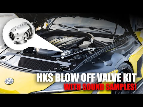 We have a BOV - HKS SQV A90 Supra Install
