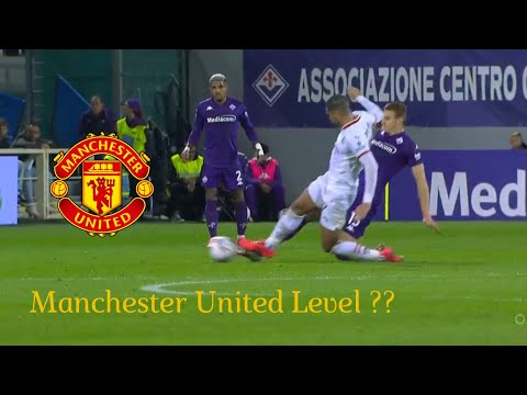 Pietro Comuzzo All Defensive Duel VS AC Milan - Manchester United Player Level ??