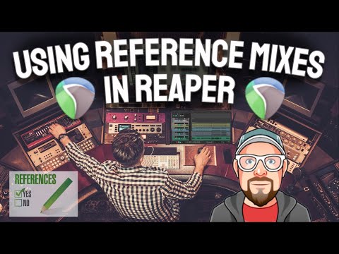 Using Reference Mixes in REAPER