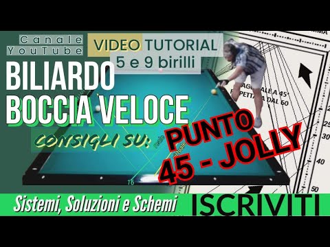 BILLIARDS - v.49 - POINT 45 OR JOLLY POINT. For those who don't know the number system and for th...