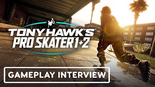 Много геймплея  Tony Hawk's Pro Skater 1+2 и интервью на английском языке