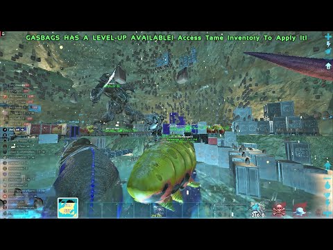 LOOTING A MEGATRIBE'S PERSONAL ROOM! WIPING TPG CENTER PEARL CAVE! | ARK OFFICIAL PVP