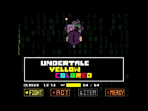 Genocide Axis Fight Colored - Undertale Yellow