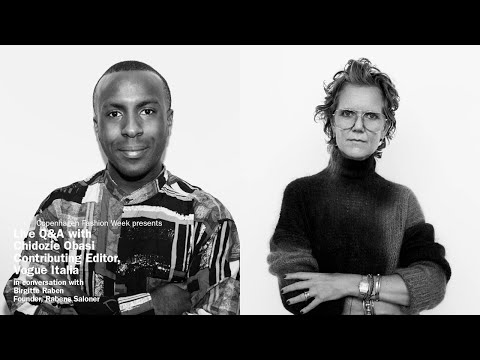 Live Q&A Rabens Saloner and Chidozie Obasi, Vogue Italia
