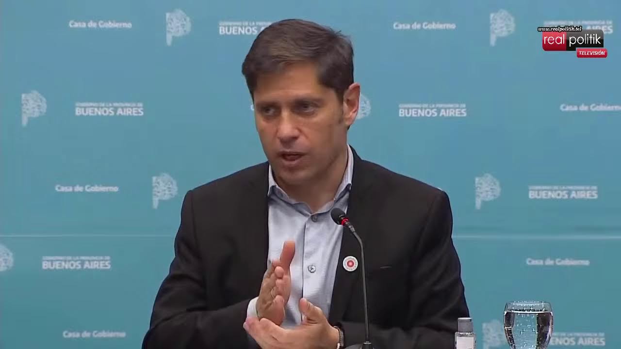 Kicillof anunció segunda dosis libre para mayores de 50 años en la provincia de Buenos Aires