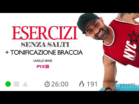 Esercizi Per Principianti: Allenamento Total Body Senza Salti Con Pesetti