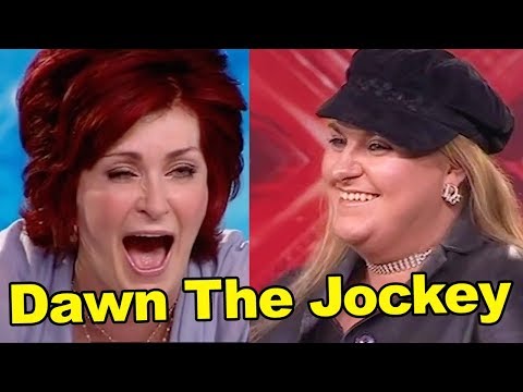 ORIGINAL 'Dawn The Jockey' Audition Has Sharon Osbourne in STITCHES!