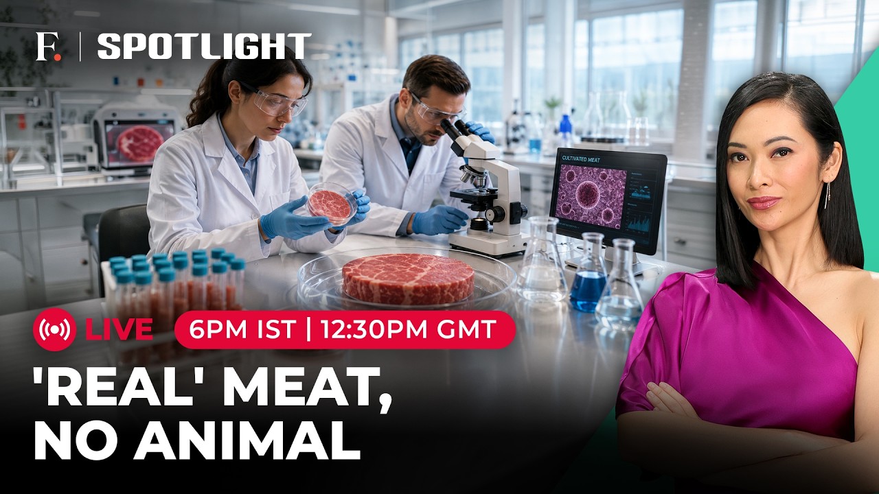 LIVE: Can Lab-Grown Meat Replace Real Meat? | Spotlight | N18G