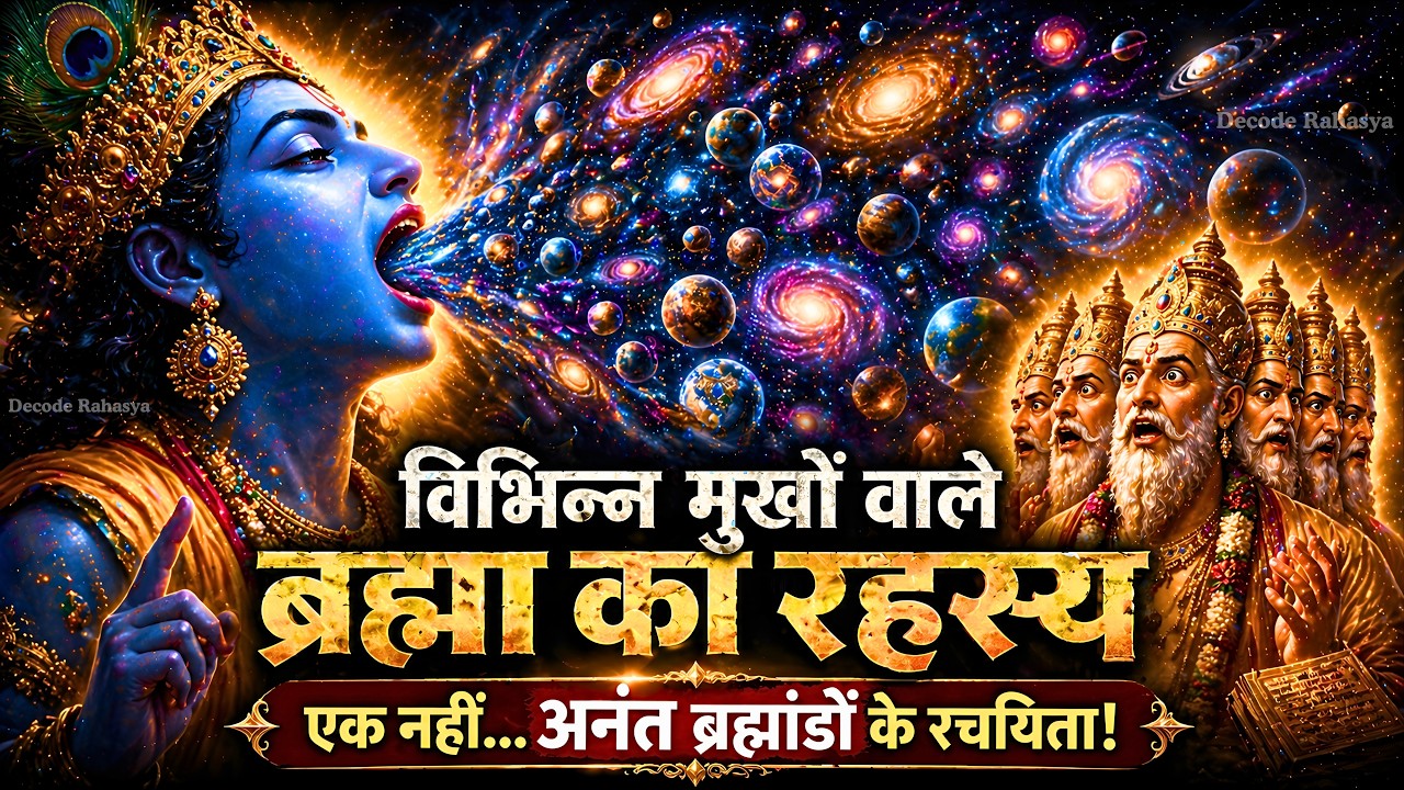कौन से ब्रह्मा? श्री कृष्ण के इस सवाल ने खोल दिया अनंत ब्रह्मांडों का रहस्य!