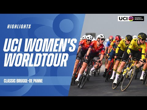 Велоспорт Classic Brugge-De Panne Highlights | 2024 UCI Women's WorldTour