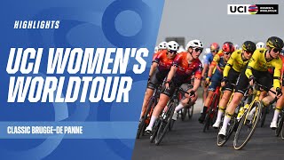 Велоспорт Classic Brugge-De Panne Highlights | 2024 UCI Women's WorldTour
