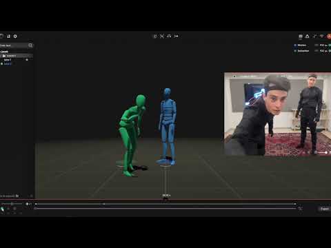 Recording multiple actors simultaneously with Smartsuit Pro and Rokoko Studio