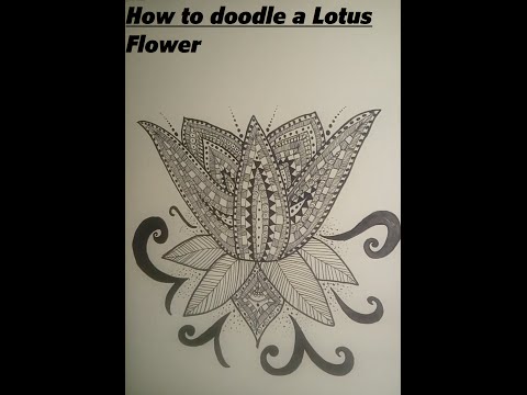 How to Draw Mandala : Episode 6 : Lotus Flower