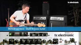 Video thumbnail for TC Electronic BG500 Bass Combos - Built-in bass tuner by TC Electronic