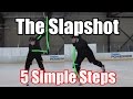 5 Steps - How To Take a Slapshot 
