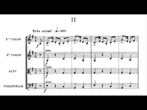 Vincent d'Indy - String Quartet No. 2 in E major