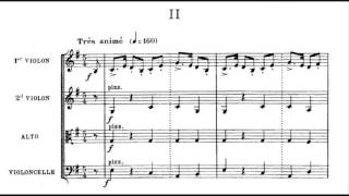 Vincent d'Indy - String Quartet No. 2 in E major