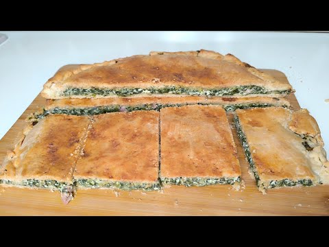 ERBAZZONE fatto in casa Ricotta e Spinaci / FOCACCIA RIPIENA #ricetta