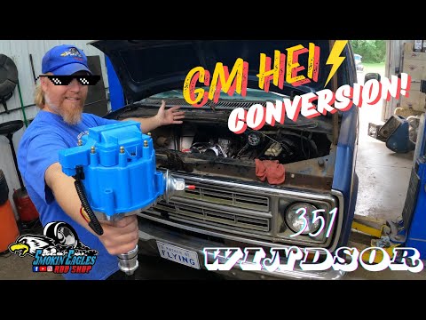 HOW TO Upgrade your 351 Windsor to a GM HEI Distributor! #vanlife #affordable #upgrade #conversion