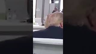 Trump struggles to raise chair at G7 