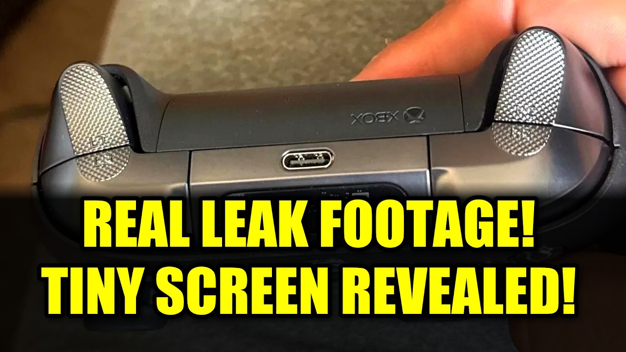 SHOCKING Xbox Elite 3 Leak! Built-In Screen & XCloud Reveal!