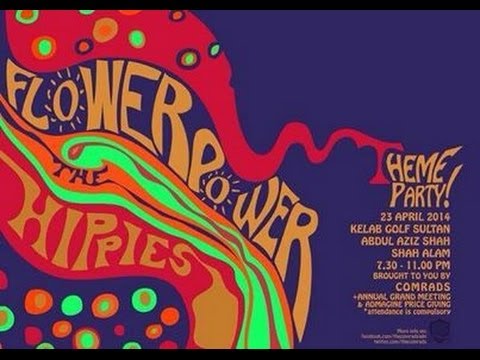 "Flower Power Party" Dinner by The Comrads (UiTM Advertising Student)