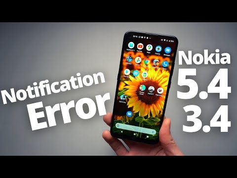 Fix Nokia 5.4 / 3.4 - Notification Menu/ Bar Keeps Popping up/ Sliding Down/ Interrupting