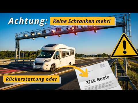 Maut-Änderungen 2026: Das müssen Wohnmobil-Fahrer wissen!