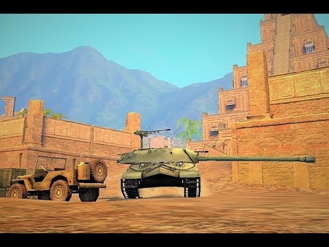 IS - 7 : 7300 damage (1 vs 5) victory 6 kill's- blocked 6700- WOT BLITZ 🇷🇺