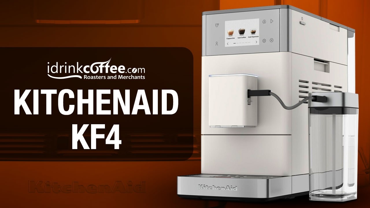KitchenAid KF4 Fully Automatic Espresso Machine - Black Matte video