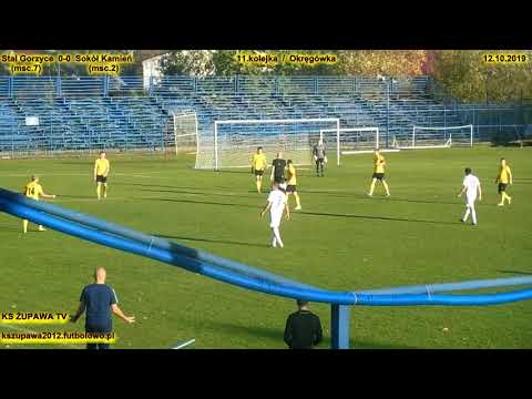 Skrót meczu: Stal Gorzyce - Sokół Kamień (12.10.2019) 11.kolejka / Klasa Okręgowa