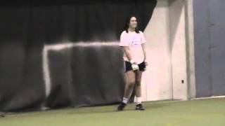 Training with goalie coach