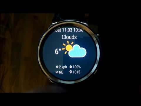 Weather for Wear OS (Android W Video