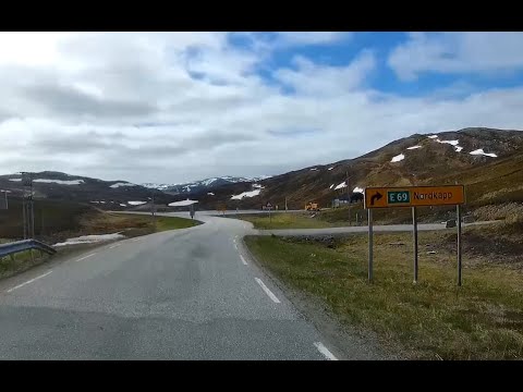Dashcam Norway (ALTA to NORTH CAPE, June 2020)