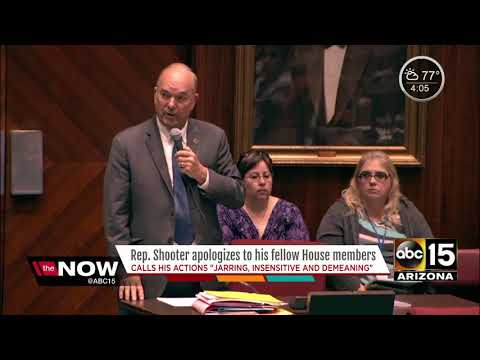 Rep. Don Shooter issues apology