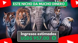 CREA UN CANAL DE TOP 10 ANIMALES PARA GANAR MÁS DE USD$ 957.00 AL MES