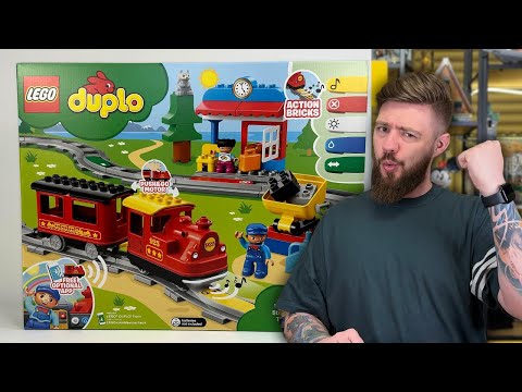 POCIĄG PAROWY 🚂 LEGO DUPLO 10874 RECENZJA