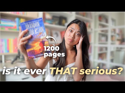 I read the most INTIMIDATING book on my TBR 📚 | The Way of Kings.. is it really worth 1200+ pages? 👀
