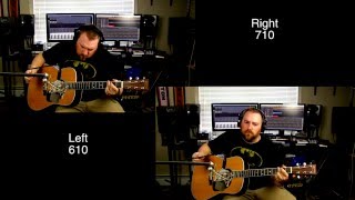 Video thumbnail for Mic Preamp Shootout - Universal Audio SOLO 610 vs Universal Audio 710 (Martin D35) by Cryptic Mask Guitar