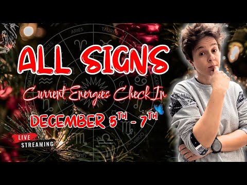 ALL SIGNS TAROT ✨ CURRENT ENERGIES CHECK IN,No Clarification (Weekend, DECEMBER 5TH - 7TH)
