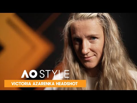 Victoria Azarenka Headshot | Australian Open 2022 | AO Style