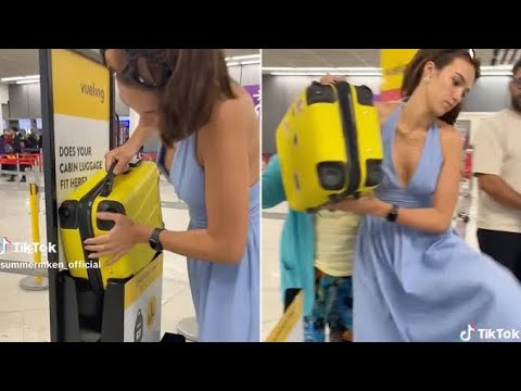 #epic #luggage Showdown:#passenger Outsmarts #airlines #trending #travel #news #newyork #nyc #usa 